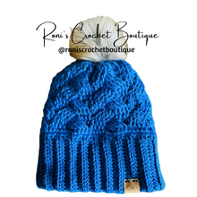 Load image into Gallery viewer, Winter Comfort Beanie with Faux Fur Pom
