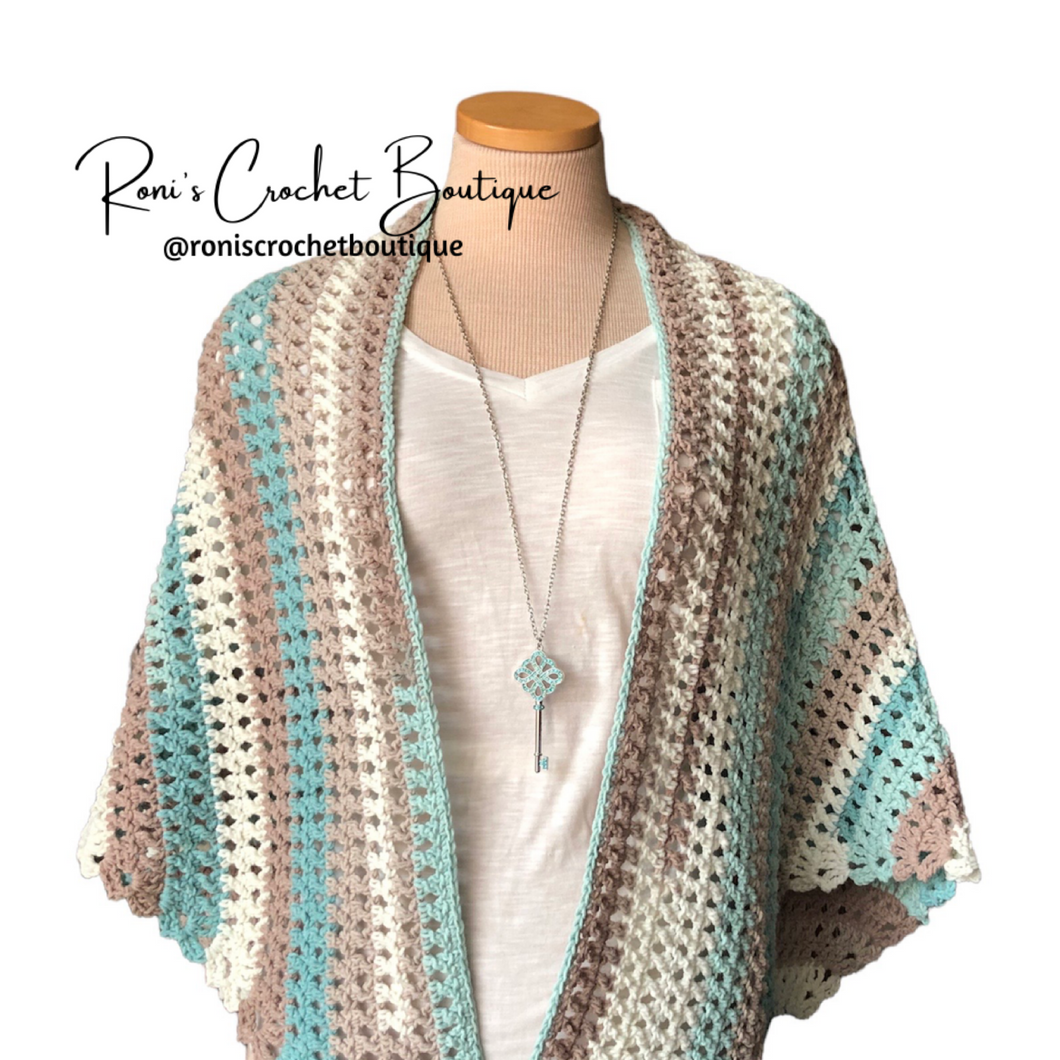 Beach Glass Shawl