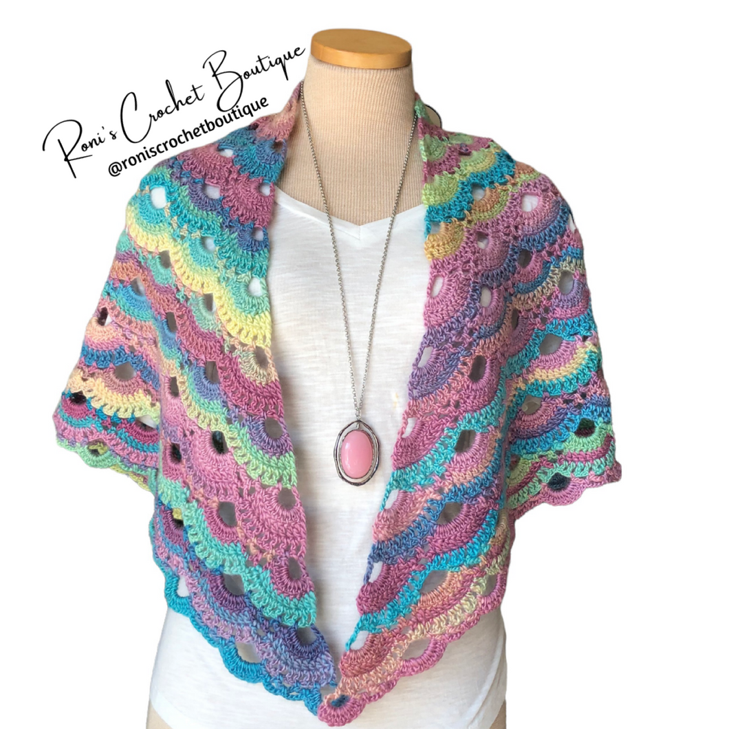 Candied Virus Shawl