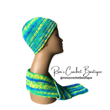 Load image into Gallery viewer, Harmony Beanie and Scarf Set
