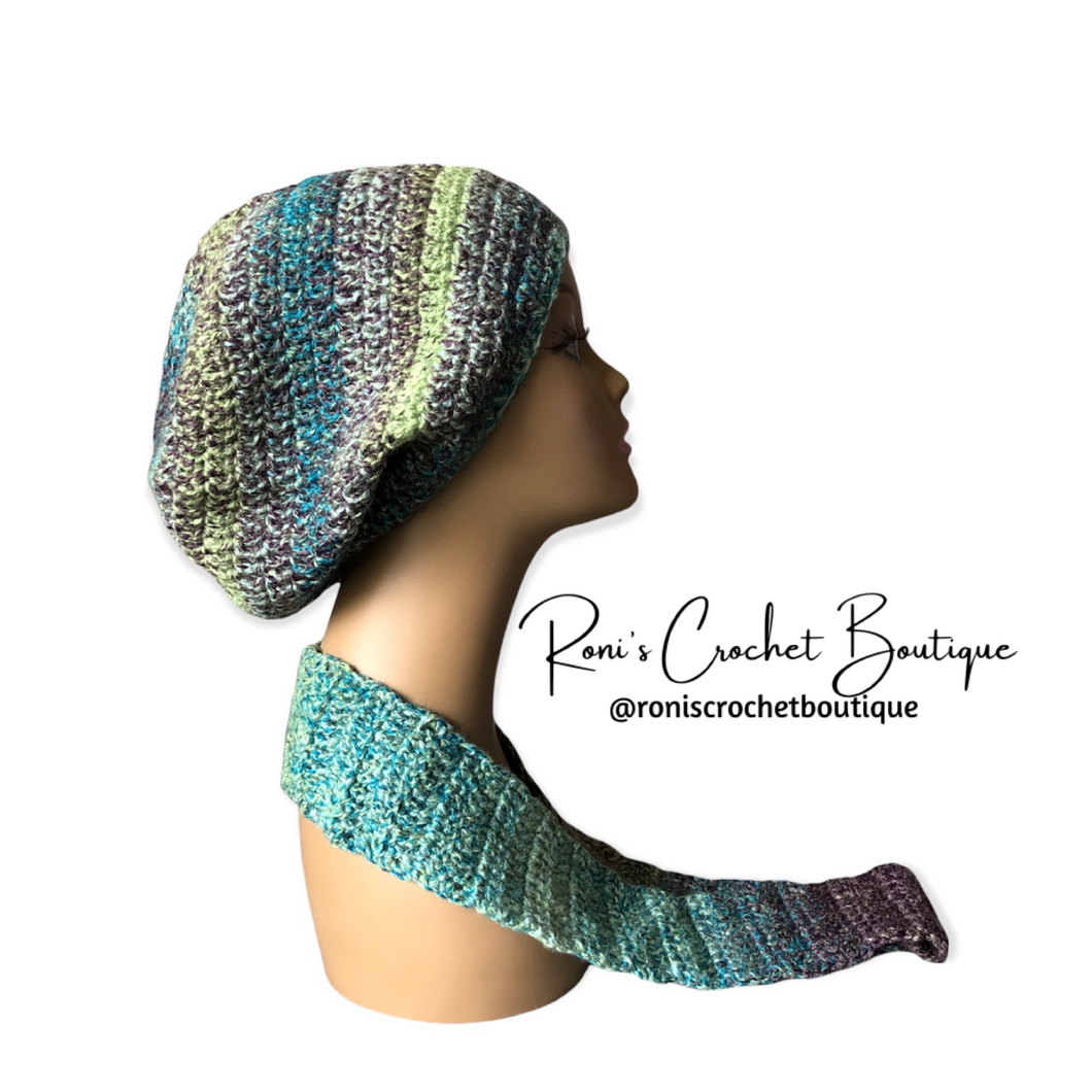 Tinkerbell Beanie and Scarf Set